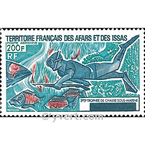 nr. 99 -  Stamp Afars and Issas Air mail