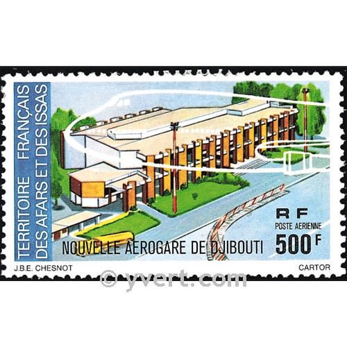 nr. 109 -  Stamp Afars and Issas Air mail