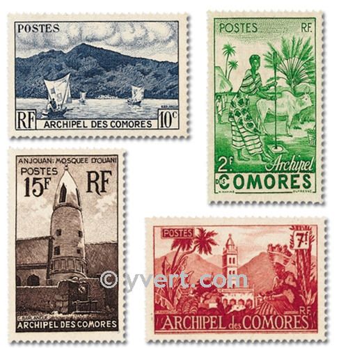 n° 1/11 -  Timbre Comores Poste