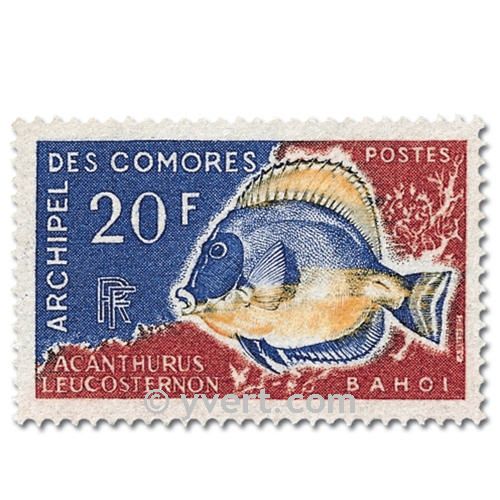 n° 47/48 -  Timbre Comores Poste