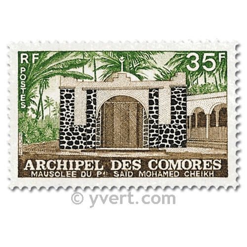 n° 89/90 -  Timbre Comores Poste