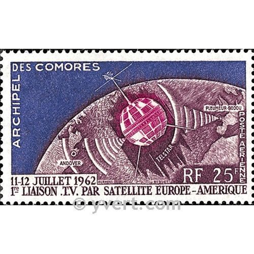 nr. 7 -  Stamp Comoro Island Air mail