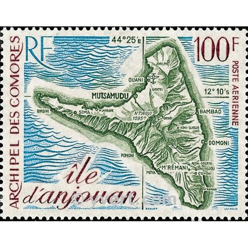 nr. 49 -  Stamp Comoro Island Air mail