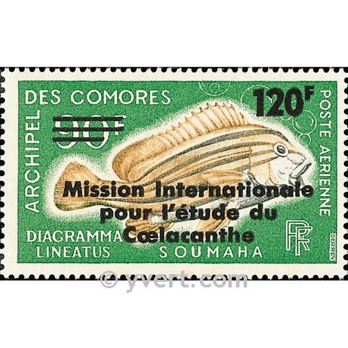 n° 52 -  Timbre Comores Poste aérienne