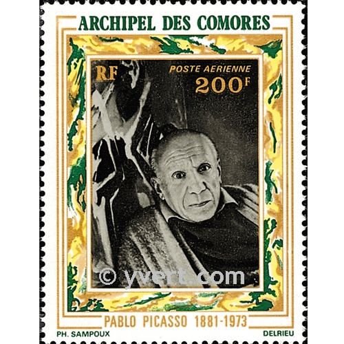 n° 57 -  Selo Comores Correio aéreo