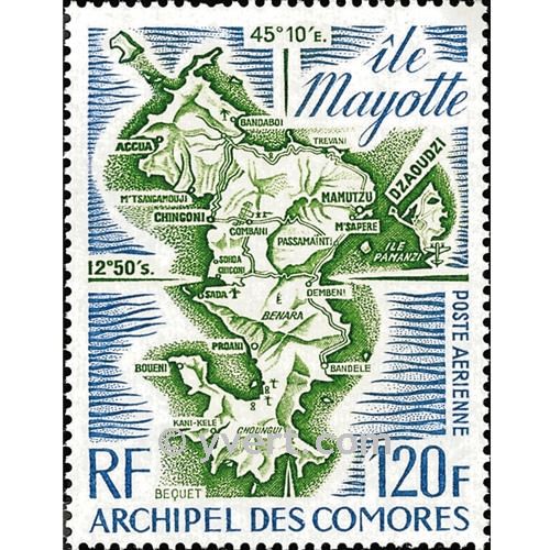 n° 61 -  Timbre Comores Poste aérienne