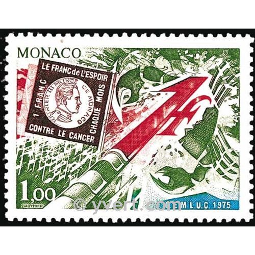 n° 1014 -  Timbre Monaco Poste