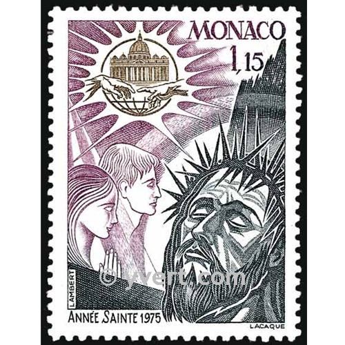 n° 1015 -  Timbre Monaco Poste