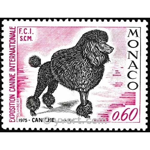 n° 1037 -  Timbre Monaco Poste