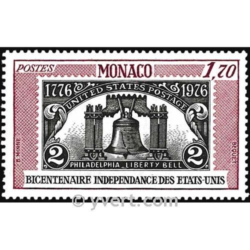 n° 1055 -  Timbre Monaco Poste