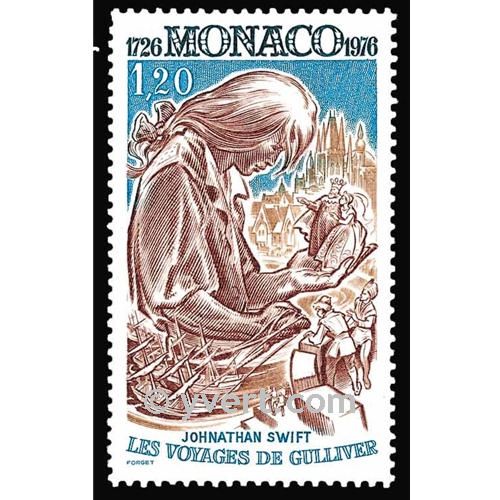 n° 1071 -  Timbre Monaco Poste