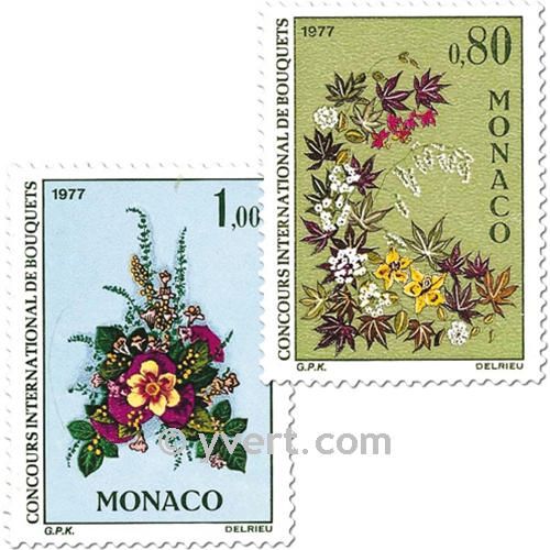 n° 1076/1077 -  Timbre Monaco Poste