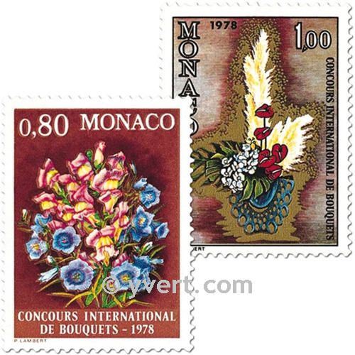 n° 1115/1116 -  Timbre Monaco Poste