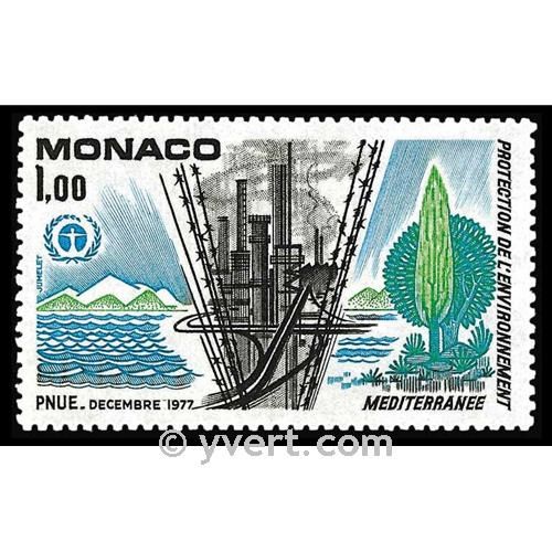 n° 1117 -  Timbre Monaco Poste