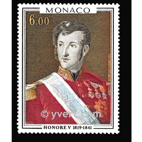 n° 1124 -  Timbre Monaco Poste