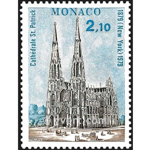 n° 1204 -  Timbre Monaco Poste