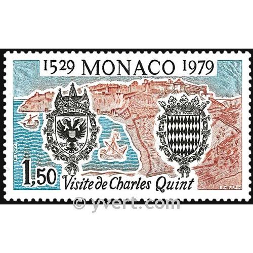 n° 1207 -  Timbre Monaco Poste