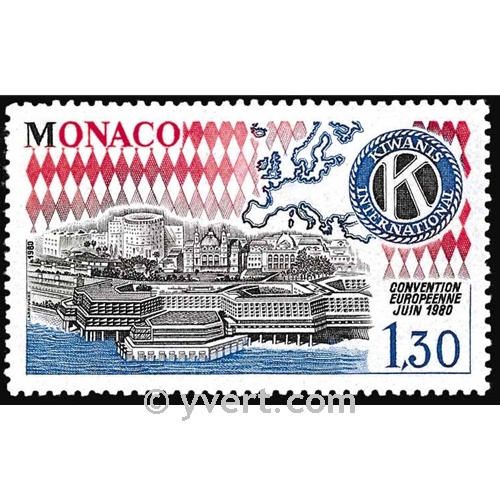 n° 1230 -  Timbre Monaco Poste