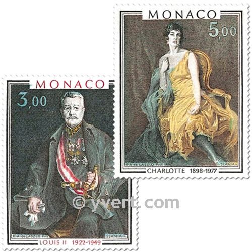 n° 1286/1287 -  Timbre Monaco Poste