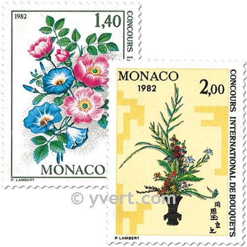 n° 1295/1296 -  Timbre Monaco Poste