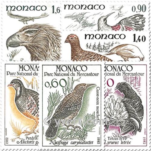 n° 1316/1321 -  Timbre Monaco Poste