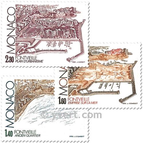 n° 1324/1326 -  Timbre Monaco Poste