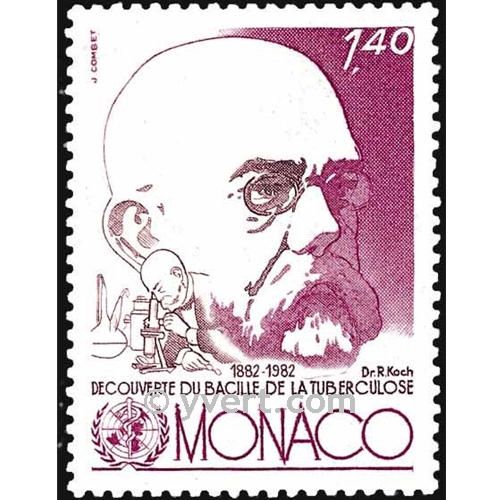 n° 1333 -  Timbre Monaco Poste