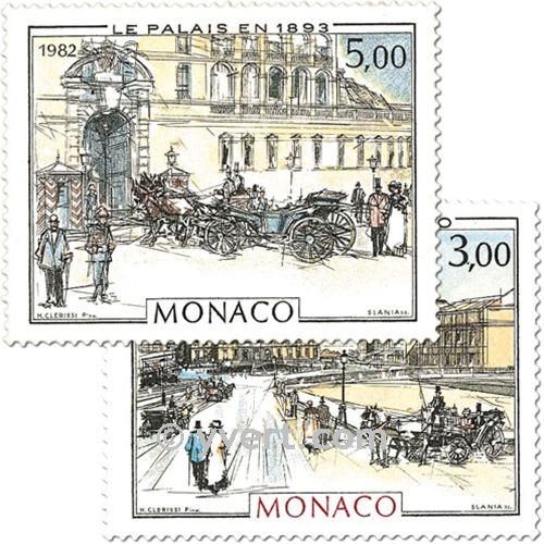 n° 1340/1341 -  Timbre Monaco Poste