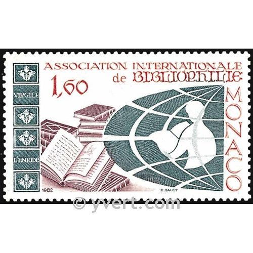 n.o 1358 -  Sello Mónaco Correos