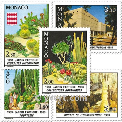 n° 1360/1364 -  Timbre Monaco Poste