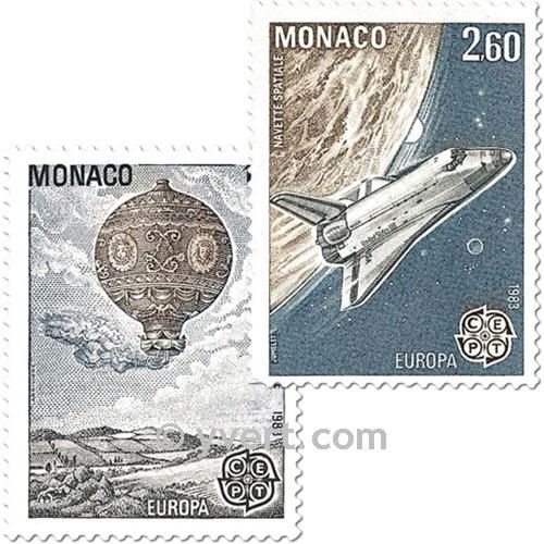 n° 1365/1366 -  Timbre Monaco Poste