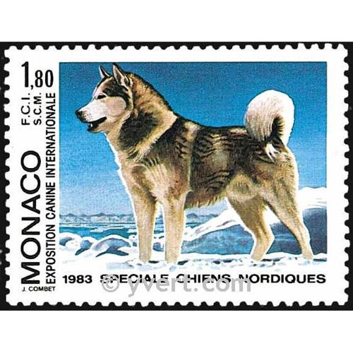 n° 1367 -  Timbre Monaco Poste