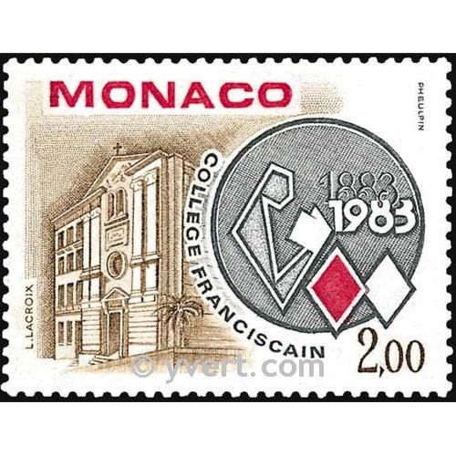 n° 1369 -  Timbre Monaco Poste