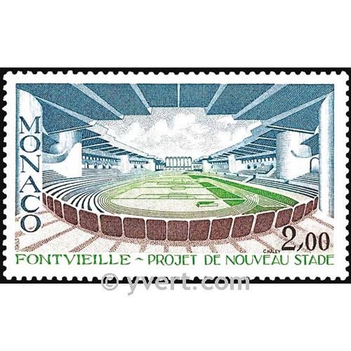 nr. 1370 -  Stamp Monaco Mail