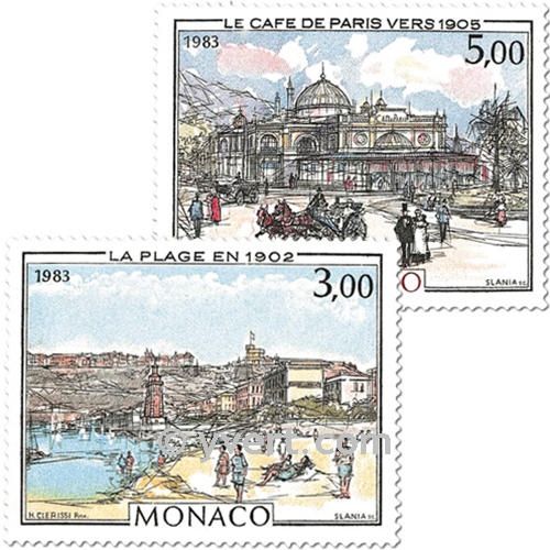n° 1385/1386 -  Timbre Monaco Poste