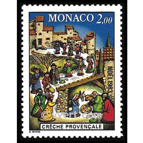 n° 1400 -  Timbre Monaco Poste
