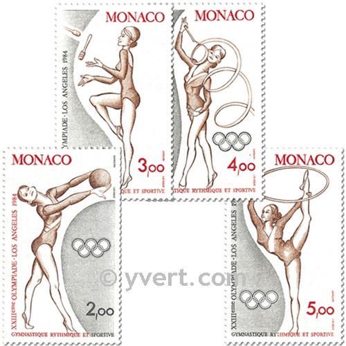 n° 1412/1415  (BF 27)-  Timbre Monaco Poste