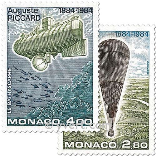 n.o 1427/1428 -  Sello Mónaco Correos