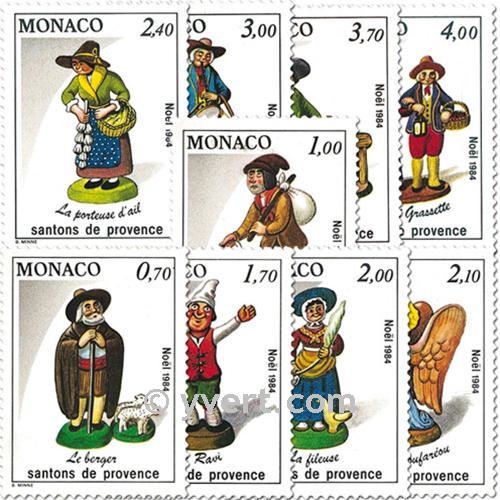 n° 1437/1445 -  Timbre Monaco Poste