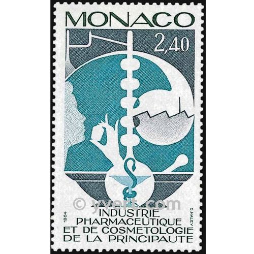 nr. 1450 -  Stamp Monaco Mail