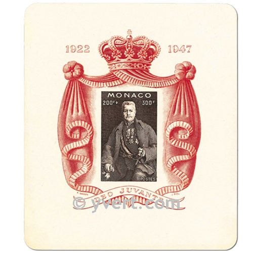 nr. 2 -  Stamp Monaco Souvenir sheets