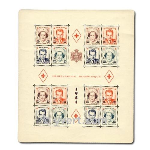 nr. 4A -  Stamp Monaco Souvenir sheets