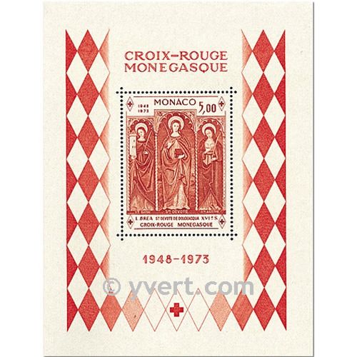 nr. 7 -  Stamp Monaco Souvenir sheets