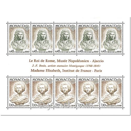 nr. 9 -  Stamp Monaco Souvenir sheets