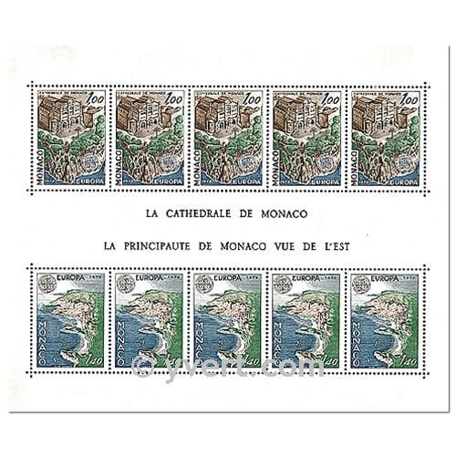 n° 14 -  Timbre Monaco Bloc et feuillets