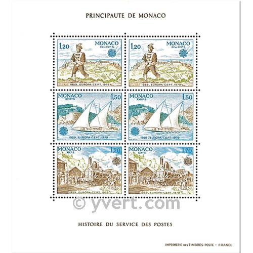 n° 17 -  Timbre Monaco Bloc et feuillets