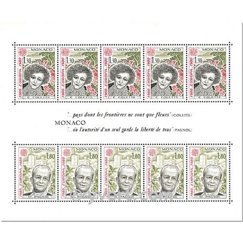 nr. 18 -  Stamp Monaco Souvenir sheets