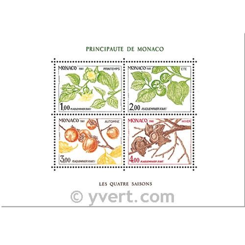 nr. 20 -  Stamp Monaco Souvenir sheets