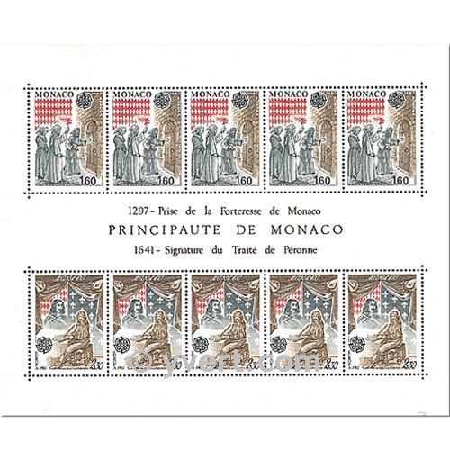 nr. 22 -  Stamp Monaco Souvenir sheets