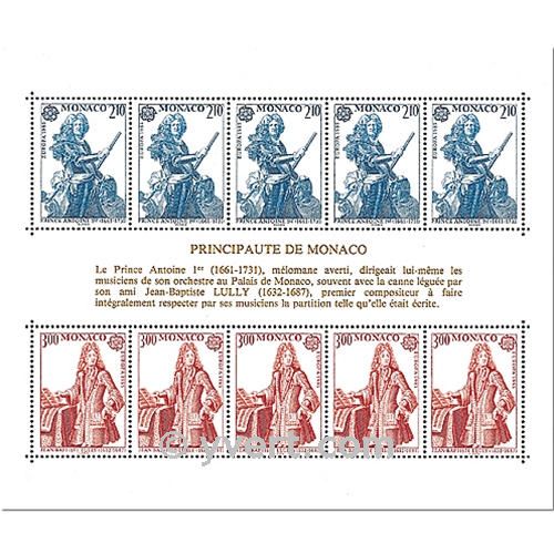 nr. 30 -  Stamp Monaco Souvenir sheets